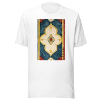 Relevé d’un panneau de vitrail à décor géométrique et végétal by Prosper Lafaye T-Shirt