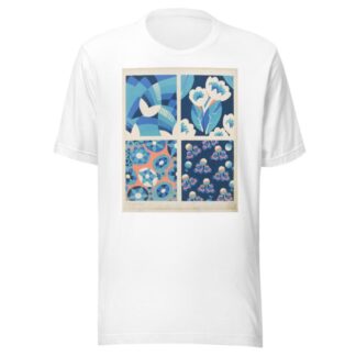 Four plant form compositions 3 by André Durenceau T-Shirt