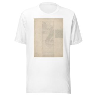 Design for Peacock Panel and a Tile by Herbert Crowley T-Shirt