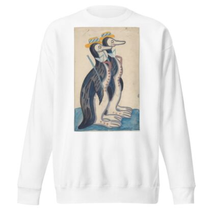 Two penguins by Sergey Yurievich Sudeikin Sweatshirt