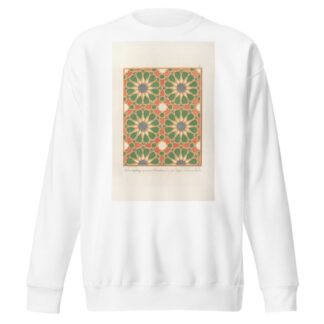 Holzvertäfelung an einem Privathause in der Strafse Tabane zu Kairo by Friedrich Maximilian Hessemer Sweatshirt