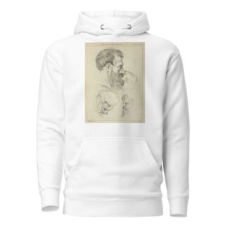 Three studies of men’s heads by Peter Paul Rubens Hoodie