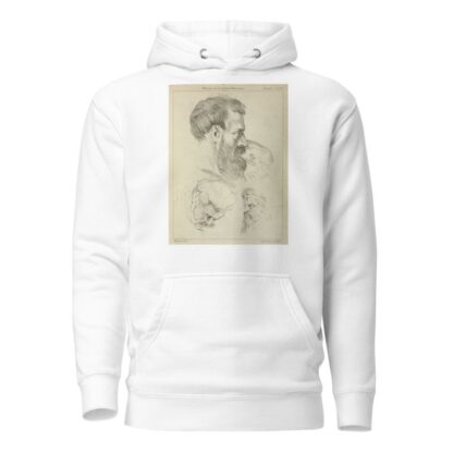 Three studies of men’s heads by Peter Paul Rubens Hoodie