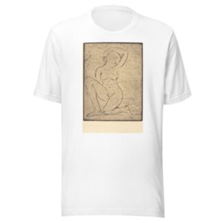 Kneeling, Small by Wilhelm Lehmbruck T-Shirt