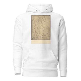 Kneeling, Small by Wilhelm Lehmbruck Hoodie