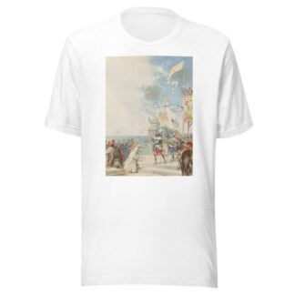 Othello, act 2, scene I, ‘It gives me wonder great as my content, to see you here before me’ by Ludovico Marchetti T-Shirt