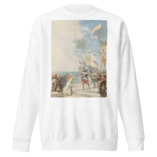 Othello, act 2, scene I, ‘It gives me wonder great as my content, to see you here before me’ by Ludovico Marchetti Sweatshirt