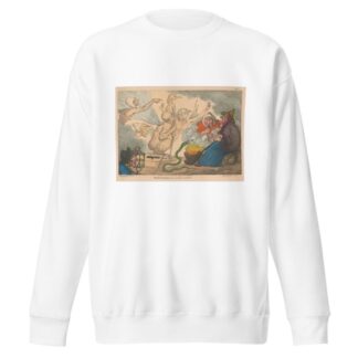 Witches in a hay loft by Thomas Rowlandson Sweatshirt