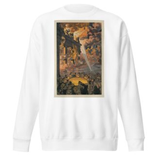 Away with that life-net! by Udo Keppler Sweatshirt