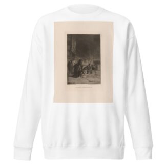 Intérieur d’église à Milan by Mosè Bianchi Sweatshirt