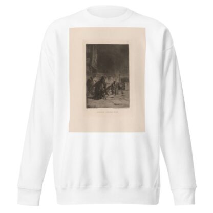 Intérieur d’église à Milan by Mosè Bianchi Sweatshirt
