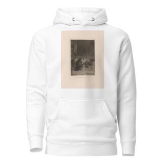 Intérieur d’église à Milan by Mosè Bianchi Hoodie