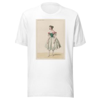 Costume de Melle. Fanny Essler [sic], rôle de Lauretta, dans La tarentule. Ballet. Académie Royale de Musique. Acte II by Martinet-Hautecoeur T-Shirt