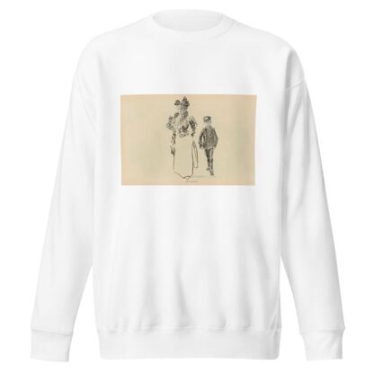 Her protector by Charles Dana Gibson Sweatshirt