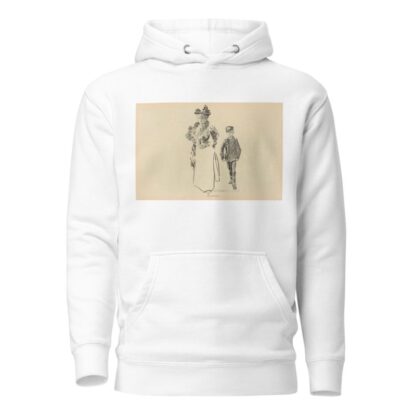 Her protector by Charles Dana Gibson Hoodie