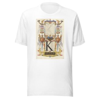 Guide for Constructing the Letter K by Joris Hoefnagel T-Shirt
