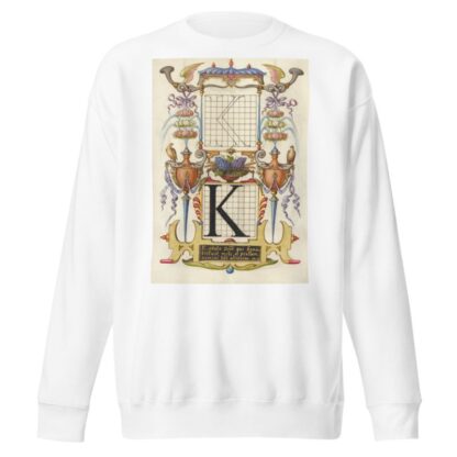 Guide for Constructing the Letter K by Joris Hoefnagel Sweatshirt