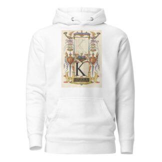 Guide for Constructing the Letter K by Joris Hoefnagel Hoodie