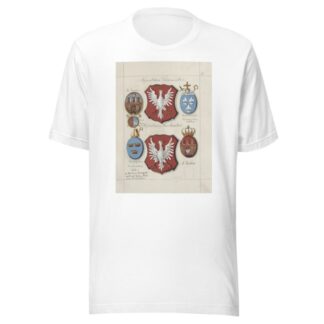 Herby Rzeczypospolitej Polskiej i W. X. Litewskiego. T. 1 Pl.015 by Boleslaw Starzyński T-Shirt