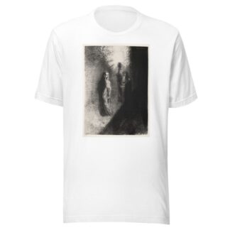He Raises the Bronze Urn by Odilon Redon T-Shirt