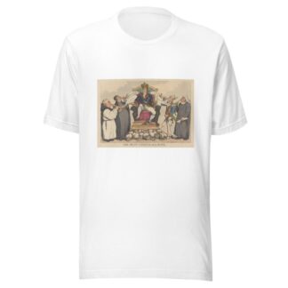 The Privy Council of a King by Thomas Rowlandson T-Shirt