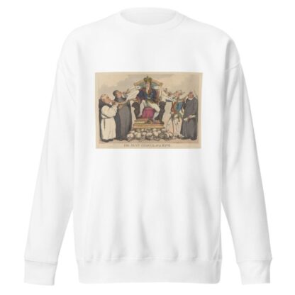 The Privy Council of a King by Thomas Rowlandson Sweatshirt