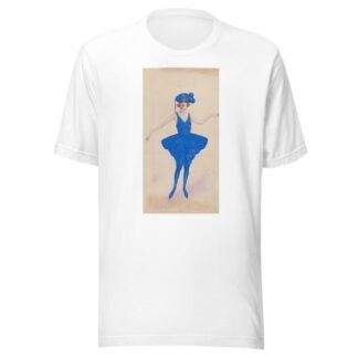 Girl in blue by Will R. Barnes T-Shirt