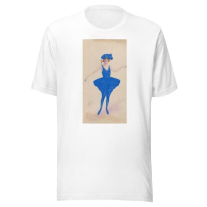 Girl in blue by Will R. Barnes T-Shirt