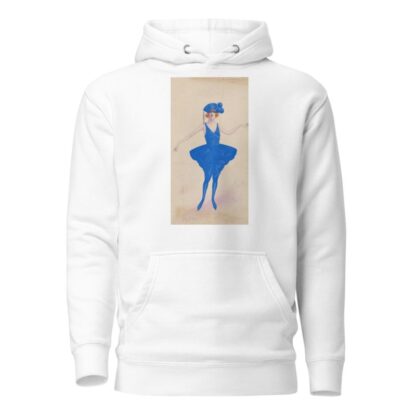 Girl in blue by Will R. Barnes Hoodie