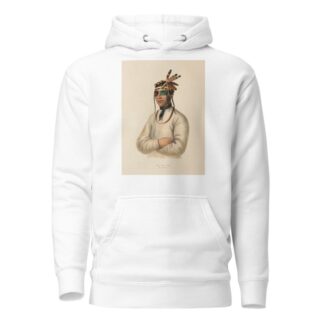 Caa-Tou-See. An Ojibway by Charles Bird King Hoodie