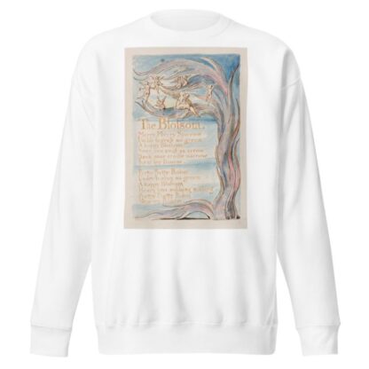 Pl. 17 – The Blossom by William Blake Sweatshirt