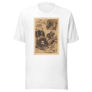 Probedruck mit Köpfen und Figuren by Albert Welti T-Shirt