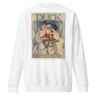 Puck Christmas by Frank Arthur Nankivell Sweatshirt