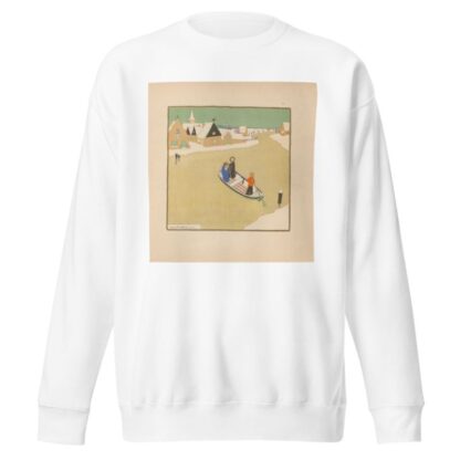 Cinq contes de Noël Pl.4 by Jeanne Hebbelynck Sweatshirt