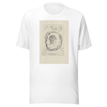 Alfabeto in sogno Pl.15 by Giuseppe Maria Mitelli T-Shirt