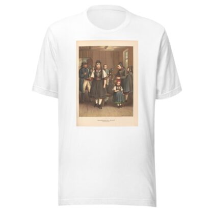 Deutsche Volkstrachten Pl.21 by Albert Kretschmer T-Shirt