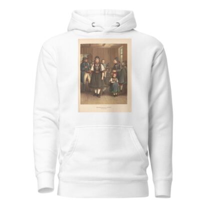Deutsche Volkstrachten Pl.21 by Albert Kretschmer Hoodie