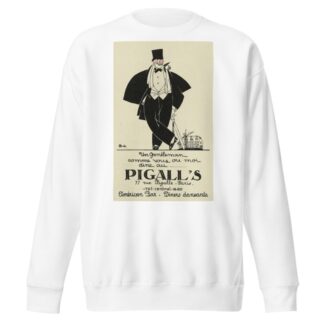 Pigall’s; visitekaartje by Charles Martin Sweatshirt