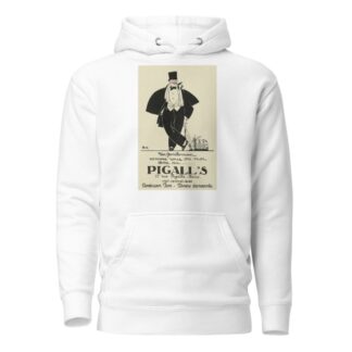 Pigall’s; visitekaartje by Charles Martin Hoodie
