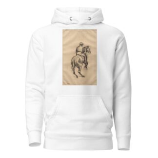 The Jockey by Edgar Degas Hoodie