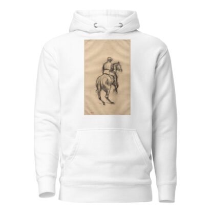 The Jockey by Edgar Degas Hoodie
