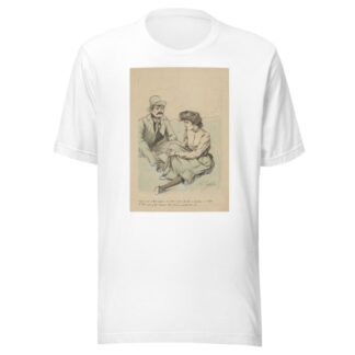 C’qui y en a tout d’même des jeunes gens fauchés a la fleur de l’âge – oh. Ben moi j’lai toujours été j’suis pas mort by Fernand Louis Gottlob T-Shirt