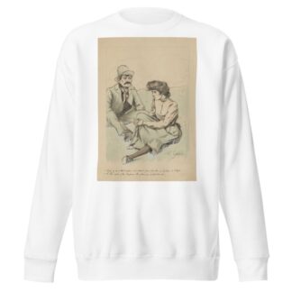 C’qui y en a tout d’même des jeunes gens fauchés a la fleur de l’âge – oh. Ben moi j’lai toujours été j’suis pas mort by Fernand Louis Gottlob Sweatshirt