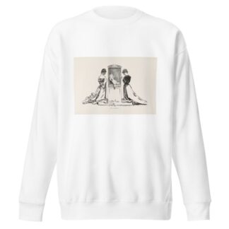 Lenten Confessions by Charles Dana Gibson Sweatshirt