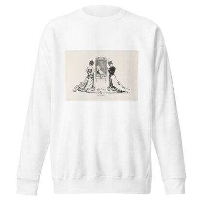 Lenten Confessions by Charles Dana Gibson Sweatshirt