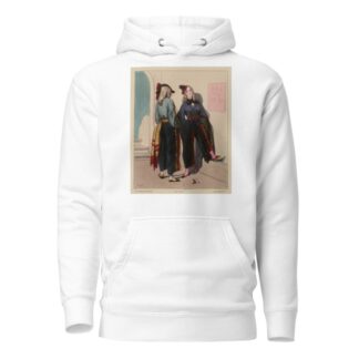 Ah Ça décidément Caroline est folle du petit anglais by Paul Gavarni Hoodie