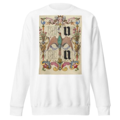 Guide for Constructing the Letters u and v by Joris Hoefnagel Sweatshirt