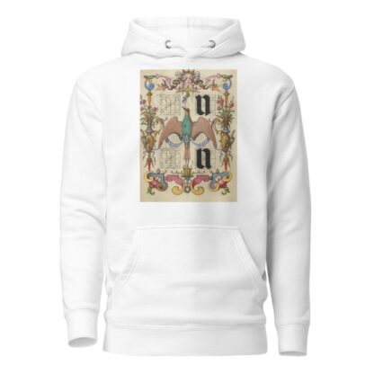 Guide for Constructing the Letters u and v by Joris Hoefnagel Hoodie