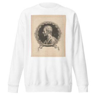 Jean Jacques Rousseau by J.-Louis Darcis Sweatshirt