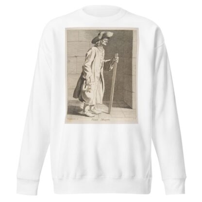 Old Bricklayer by Edmé Bouchardon Sweatshirt